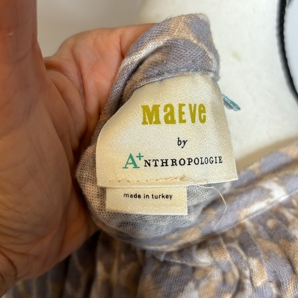 Anthropologie Maeve leopard print top - Picture 6 of 7